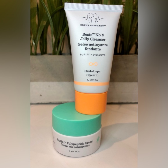 Drunk Elephant Beste No. 9 Jelly Cleanser and Protini Polypeptide Cream Duo Set - Picture 4 of 11